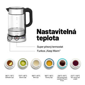 Rýchlovarná kanvica Lauben EK17GS 

 obrázok produktu 5 z 11