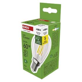 LED žiarovka EMOS Filament Mini Globe, 3,8 W, E14, neutrálna biela 

 obrázok produktu 2 z 3
