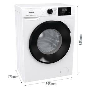 Práčka Gorenje W1NGPI61SBS biela farba
