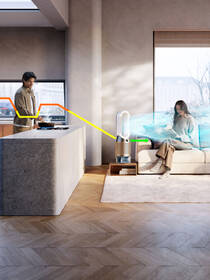 Čistička vzduchu Dyson Purifier Humidify+Cool PH2 De-Nox PH05 strieborná/medená

 obrázok produktu 4 z 7