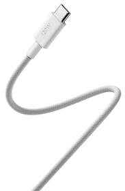 Kábel Xiaomi USB-C/USB-C, 6A, 120W, 1m biely

 obrázok produktu 2 z 3