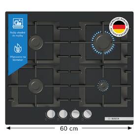 Plynová varná platňa Bosch PNP6B6K40 čierna

 obrázok produktu 1 z 10