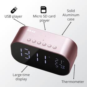 Rádiobudík AKAI ABTS-S2 ružový

 obrázok produktu 2 z 6