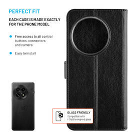 Puzdro na mobil flipové FIXED Opus na OnePlus 13 čierne

 obrázok produktu 2 z 7