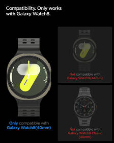 Tvrdené sklo Spigen tR EZ Fit na Samsung Galaxy Watch 8 (44mm) (2 ks) priehľadné

 obrázok produktu 4 z 9