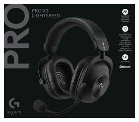 Headset Logitech PRO X3 LIGHTSPEED Wireless čierny

 obrázok produktu 8 z 8