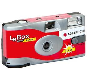 Analógový fotoaparát AgfaPhoto LeBox Flash 400/27 červený

 obrázok produktu 1 z 2