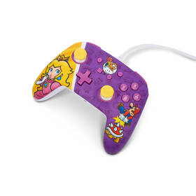 Gamepad PowerA Enhanced Wired pre Nintendo Switch - Princess Peach Battle 

 obrázok produktu 6 z 11