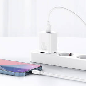 Nabíjačka do siete Baseus Super Si USB-C, 20 W, QC 3.0 biela

 obrázok produktu 8 z 9