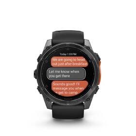 Inteligentné hodinky Garmin fenix 8 51 mm AMOLED - Slate Gray / Black Silicone Band 

 obrázok produktu 6 z 15