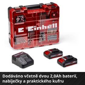 Aku vŕtačka Einhell TE-CD 18/2 Li-i +64 (s batériou) 4514221 

 obrázok produktu 3 z 6