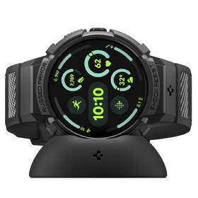 Remienok Spigen Rugged Armor Pro + Stand na Google Pixel Watch 4 45mm čierny

 obrázok produktu 10 z 19