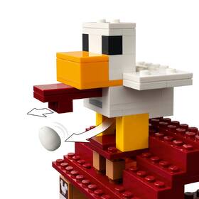 Stavebnica LEGO® Minecraft®  21273 Balón v podobě ďasa a útok na vesnici 

 obrázok produktu 3 z 9