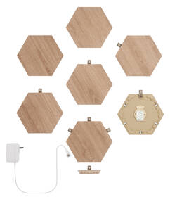 LED svetlo Nanoleaf Elements Hexagons Starter Kit 7ks drevené

 obrázok produktu 1 z 11
