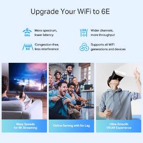 Kompletný Wi-Fi systém TP-Link Deco XE75 Pro Wi-Fi 6E (1 ks) biely

 obrázok produktu 3 z 8