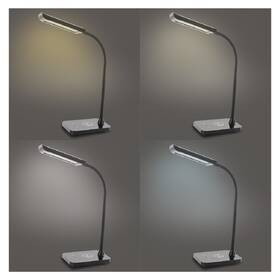 Stolná lampa EMOS KYLE, 300 lm, stmievanie, 5,5 W, studená/teplá/neutrálna biela čierna

 obrázok produktu 9 z 10