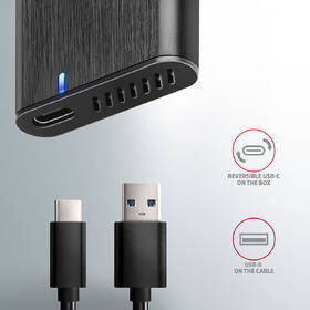 Externý rámček Axagon RAW box USB-C 3.2 Gen 2, M.2 SATA SSD čierny

 obrázok produktu 3 z 9