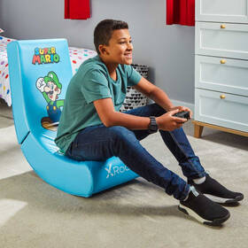 Herná stolička Nintendo Luigi modrá

 obrázok produktu 8 z 8