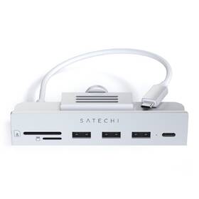 USB Hub Satechi USB-C Clamp Hub iMac 24inch (2021) (1x USB-C, 3x USB-A 3.0, Micro/SD) strieborný

 obrázok produktu 1 z 4