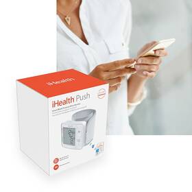 Tlakomer na zápästie iHealth PUSH IH-KD-723 biely

 obrázok produktu 2 z 5