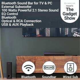 Soundbar Majority Bowfell Plus čierny

 obrázok produktu 3 z 9
