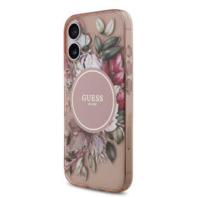 Kryt na mobil Guess IML Flowers Strap MagSafe na Apple iPhone 17 ružový

 obrázok produktu 1 z 7