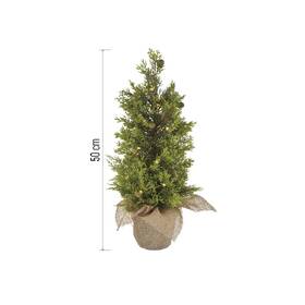 LED dekorácie EMOS svietiaci stromček, 50 cm, 30LED, vonkajšia aj vnútorná, teplá biela, časovač 

 obrázok produktu 4 z 8