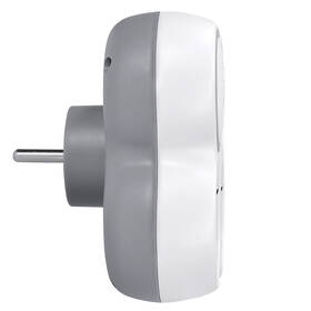 Rozbočovacia zásuvka Solight 3x zásuvka, max. 3500W, vypínač sivý/biely

 obrázok produktu 2 z 3