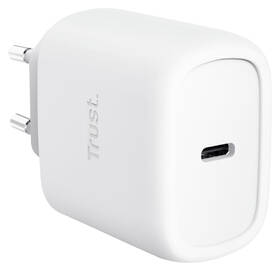 Nabíjačka do siete Trust MAXO 45W GaN, USB-C biely

 obrázok produktu 1 z 14