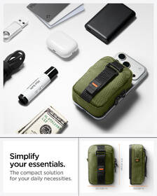 Peňaženka Spigen Portable Organizer Pouch TintapZip MagSafe oranžová/khaki

 obrázok produktu 15 z 19