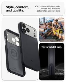 Kryt na mobil Spigen Nano Pop MagSafe na Apple iPhone 17 Pro čierny

 obrázok produktu 12 z 15