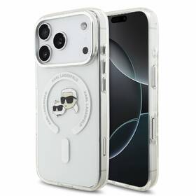 Kryt na mobil Karl Lagerfeld IML K&CH Heads Metal Frame MagSafe na Apple iPhone 18 Pro Max biely

 obrázok produktu 5 z 6