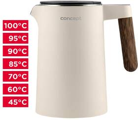 Rýchlovarná kanvica Concept RK3304 

 obrázok produktu 1 z 7