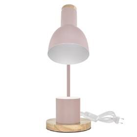Stolná lampa EMOS Poppy, max. 25 W, žiarovka E27, IP20 ružová

 obrázok produktu 1 z 8