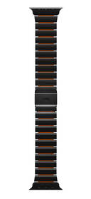 Remienok Uniq Strova Flex na Apple Watch 49/46/45/44 mm čierny/oranžový

 obrázok produktu 5 z 9