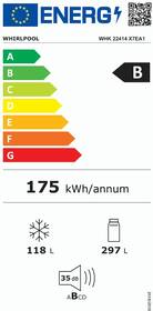 Chladnička s mrazničkou Whirlpool WHK 22414 X7EA1 nerez

 obrázok produktu 1 z 21
