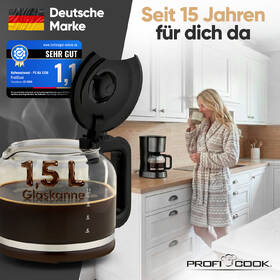 Kávovar Profi Cook KA 1330 čierny

 obrázok produktu 5 z 6