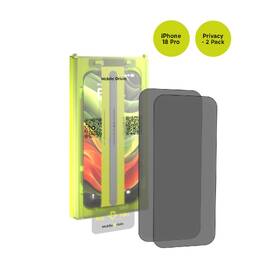 Tvrdené sklo Mobile Origin Screen Guard Privacy s aplikátorom na Apple iPhone 18 Pro (2 ks) priehľadné

 obrázok produktu 1 z 9