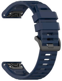 Remienok FIXED Silicone Strap na Garmin QuickFit 22 mm modrý

 obrázok produktu 1 z 3