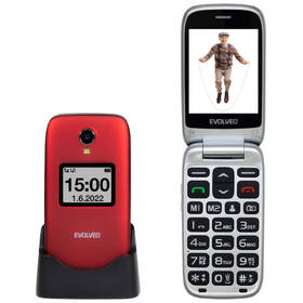 Mobilný telefón Evolveo EasyPhone FS červený

 obrázok produktu 5 z 5