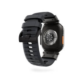 Remienok Epico FKM Rubber Pro na Apple Watch SE (44mm)/Series 1-9 (42/44/45mm) 10-11 (46mm)/Ultra (49mm) čierny

 obrázok produktu 2 z 3