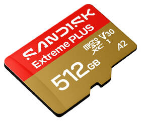 Pamäťová karta SANDISK 512GB UHS-I (250R/170W) + SD apaptér 

 obrázok produktu 2 z 3