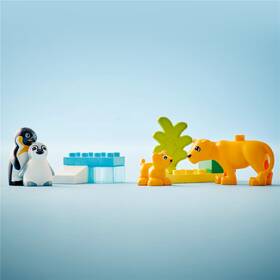 Stavebnica LEGO® DUPLO® 10442 Rodinky divokých zvierat: Tučniaky a levy 

 obrázok produktu 6 z 9