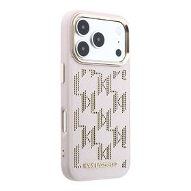 Kryt na mobil Karl Lagerfeld PU Perforated Monogram MagSafe na Apple iPhone 17 Pro ružový

 obrázok produktu 2 z 6
