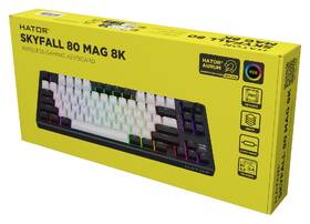 Klávesnica HATOR Skyfall 80 MAG ULTIMA 8K Wireless, US layout čierna/biela

 obrázok produktu 7 z 7