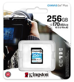 Pamäťová karta Kingston SDXC 256GB UHS-I U3 (170R/90W) 

 obrázok produktu 2 z 2