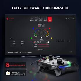 Gamepad GameSir Kaleid Xbox Wired čierny

 obrázok produktu 11 z 11