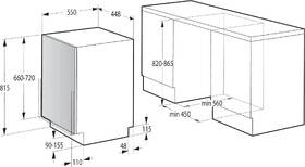 Umývačka riadu Gorenje GV583B10AD 

 obrázok produktu 8 z 9