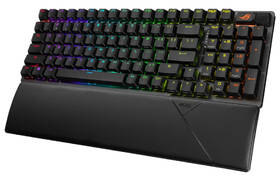 Klávesnica Asus ROG Strix Scope II 96 Wireless (ROG NX Snow), CZ/SK čierna

 obrázok produktu 1 z 8