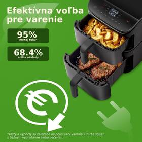 Fritéza teplovzdušná COSORI Turbo Tower 10,8 l čierna

 obrázok produktu 8 z 10